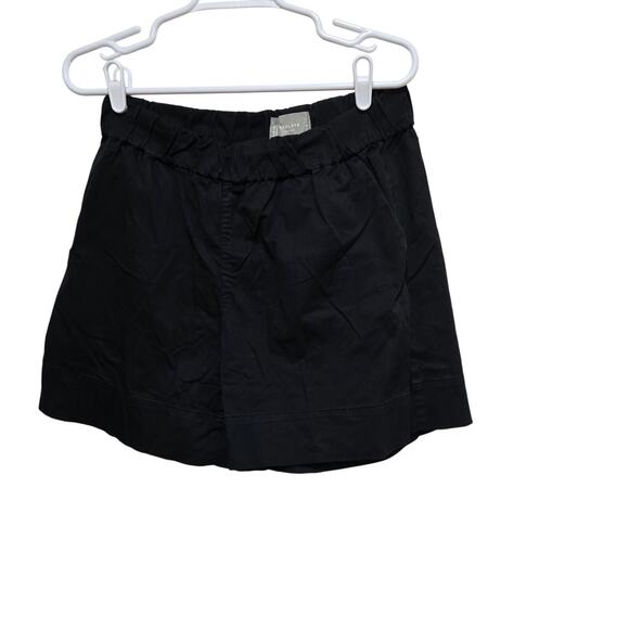 Everlane shorts womens size 10 black the easy chino shorts high waist modern - Picture 1 of 9